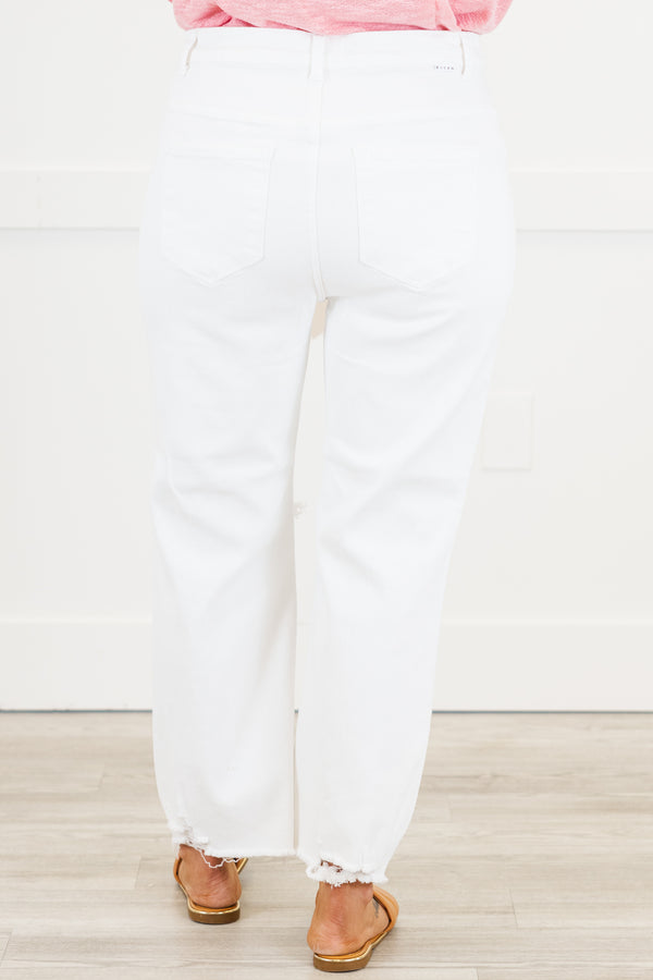 No Secrets Jeans, White