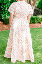 No Time To Waste Kleid, Creme
