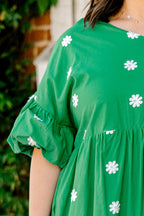 Not Now Not Ever Kleid, Grün