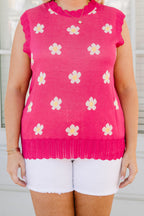 Not Over Yet Sweater, Pink
