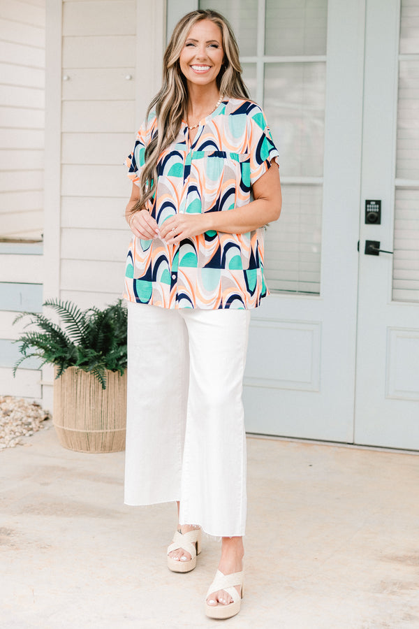 Not So Far Away Top, Mint