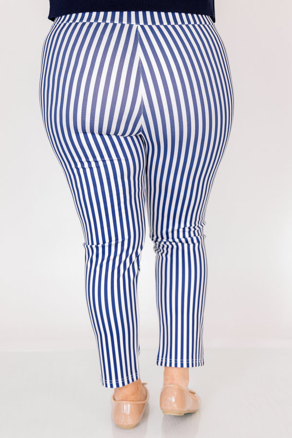 Not The Same Pants, Navy Stripe