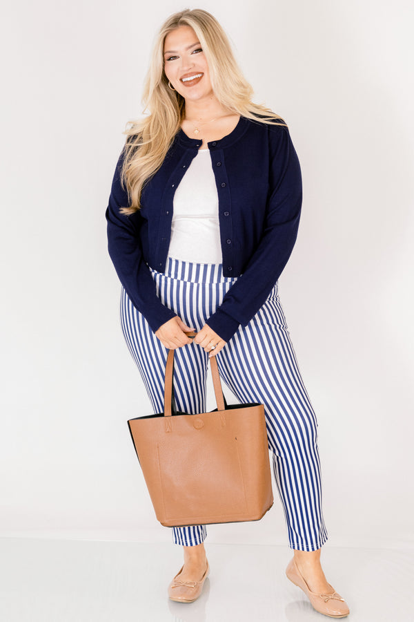Not The Same Pants, Navy Stripe
