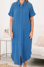Note To Myself Maxi Dress, Navy