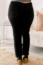 Nothing Left Unsaid Jeans, Black