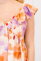 Nothing More Dress, Mauve Multi