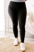 Nothing To Explain Leggings, Black
