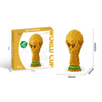 🏆 Heißbegehrter Vorverkauf 🔥: WM 2026 ⚽ FIFA-Pokal-Bausatz – DIY-Bausatz für Fans