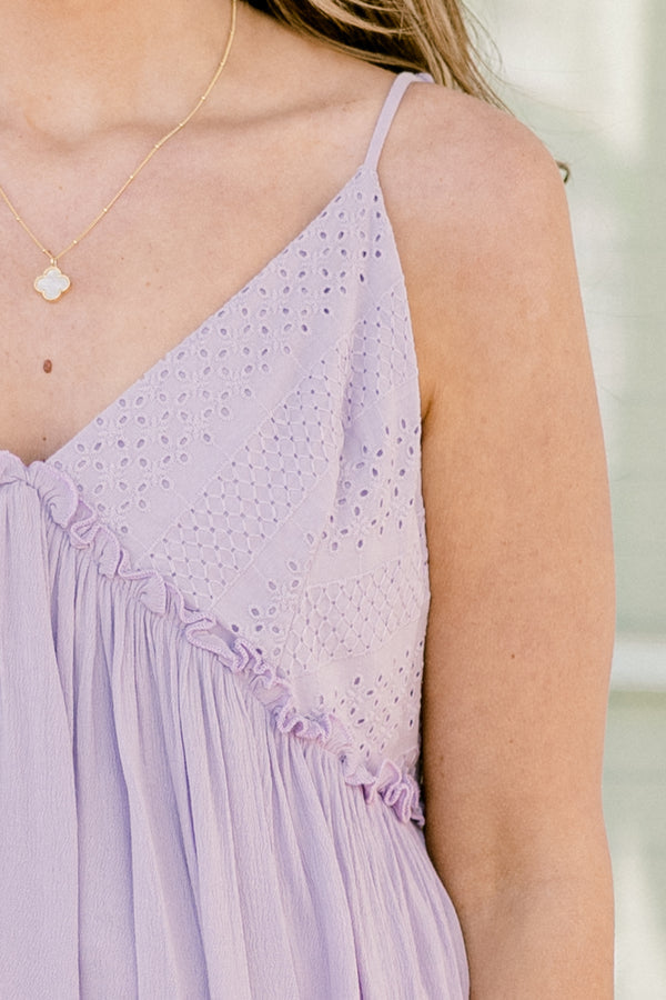 Ocean Breeze Tank, Lavender