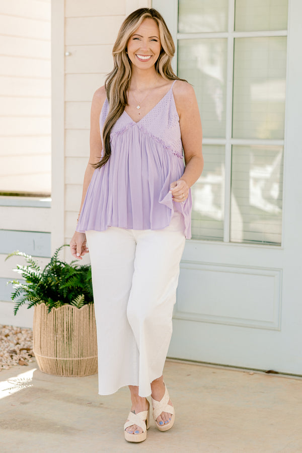 Ocean Breeze Tank, Lavender