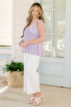 Ocean Breeze Tank, Lavender