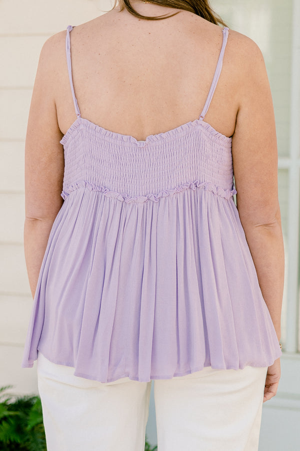Ocean Breeze Tank, Lavender