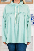 Offer The World Hoodie, Mint