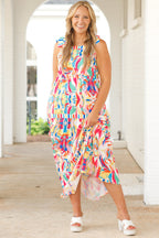 On Island Time Maxi Dress, Multi