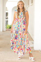 On Island Time Maxi Dress, Multi