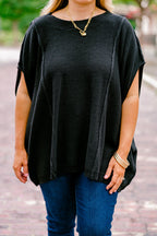 On My Way Over Sweater, Black