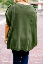 On My Way Over Sweater, Olive