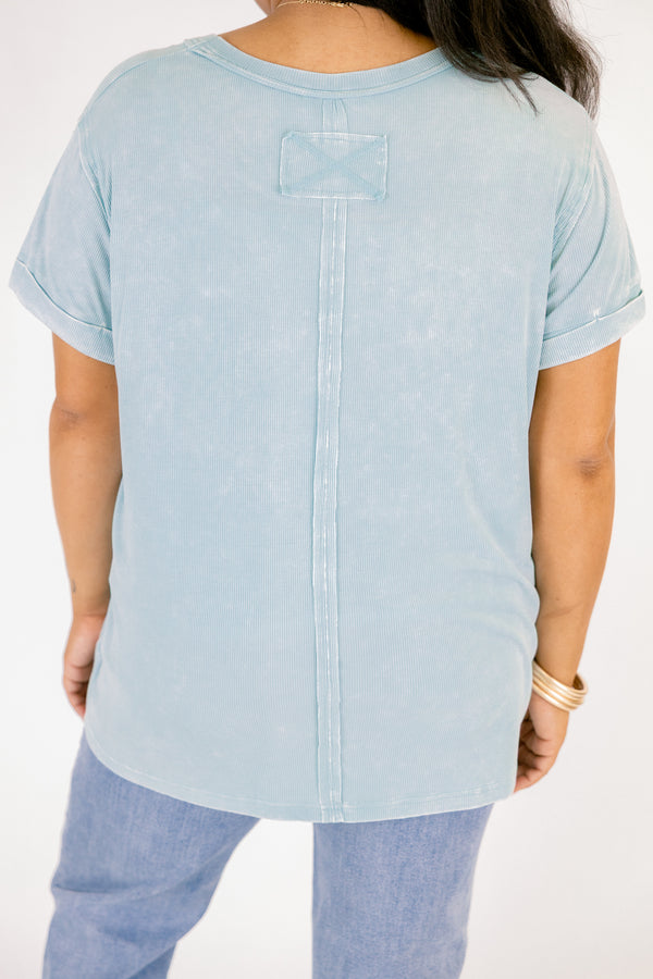 On Repeat Tee, Sea Angel