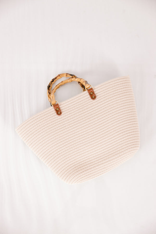 On Sandy Time Handtasche, Beige