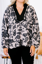 On The Moon Top, Taupe Mix