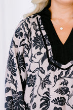 On The Moon Top, Taupe Mix