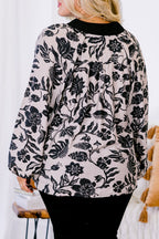 On The Moon Top, Taupe Mix