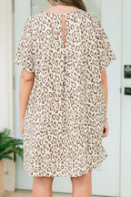 Kleid "Unterwegs", Haferflocken-Farbe