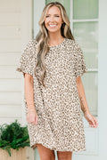 Kleid "Unterwegs", Haferflocken-Farbe