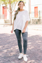On The Run Leggings, Charcoal