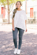 On The Run Leggings, Charcoal