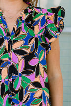 On The Same Page Dress, Black