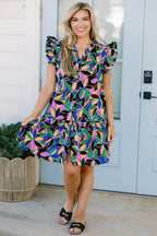 On The Same Page Dress, Black