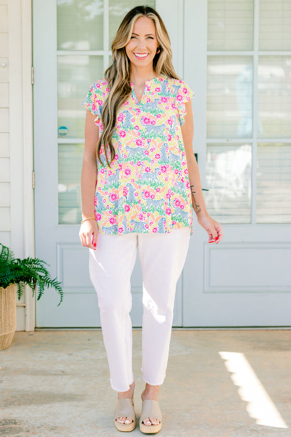 On and On Top, Ivory Multi