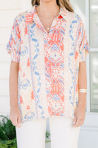One More Thing Top, Blue Multi