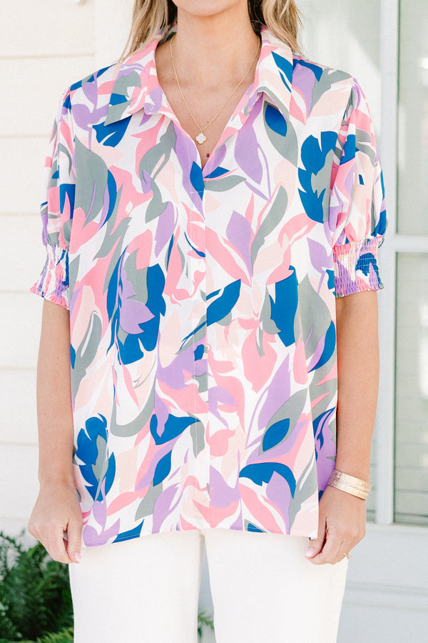 One More Thing Top, Lavendel Multi