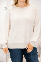 Open Up To Me Pullover, Ivory