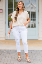 Unser Oasis Top, Taupe