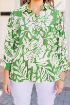 Hervorragendes Poise Top, Grün
