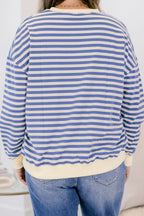 Over My Heart Pullover, Blue