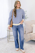 Over My Heart Pullover, Blue