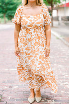 Over You Again Kleid, Burnt Orange