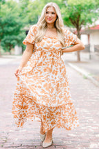 Over You Again Kleid, Burnt Orange