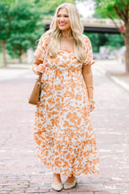 Over You Again Kleid, Burnt Orange