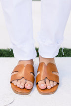 Palm Shores Sandals, New Tan