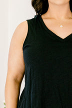Palms Tank, Black