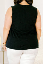 Palms Tank, Black