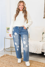 Passing Notes Jeans, Medium Waschung