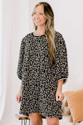Path To Greatness Kleid, Schwarz