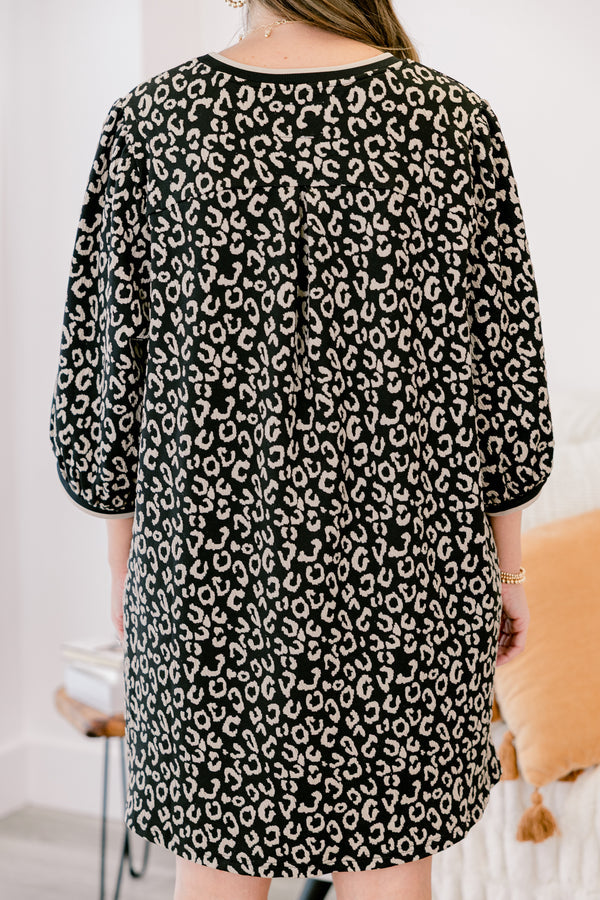 Path To Greatness Kleid, Schwarz