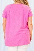 Paying Homage Top, Magenta